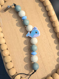 Whale Pacifier Clip