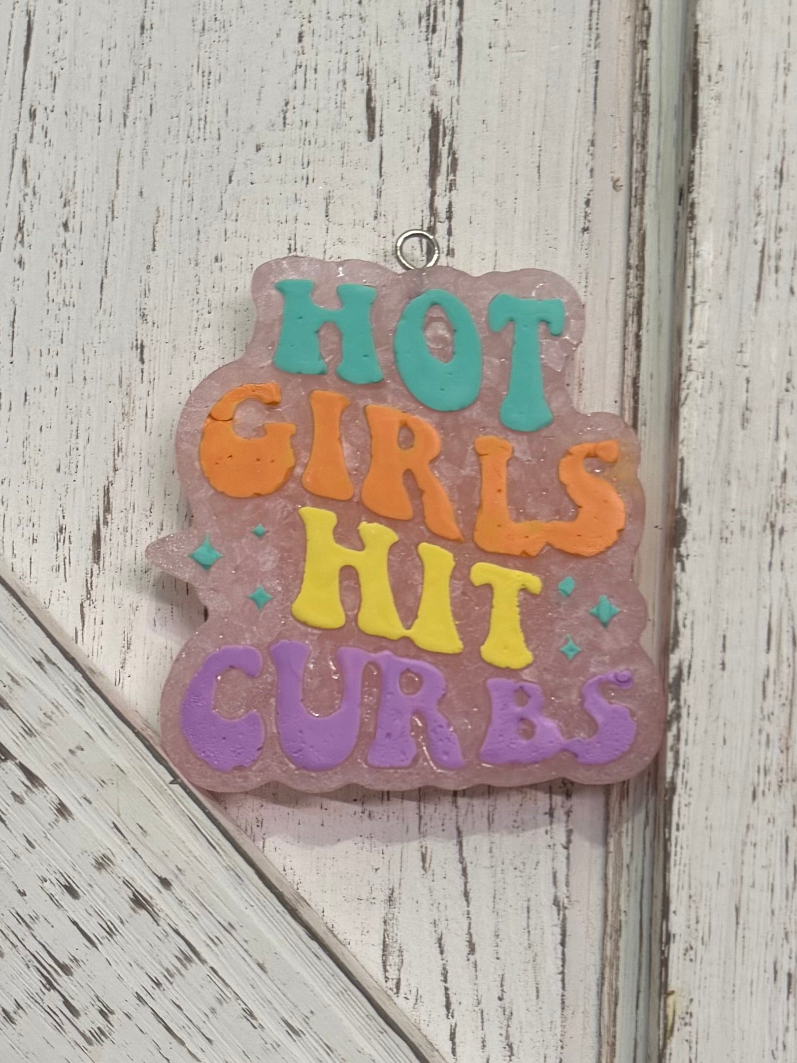 Hot Girls Hit Curbs Car Freshie