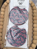 Lightning Bolt Car Coasters