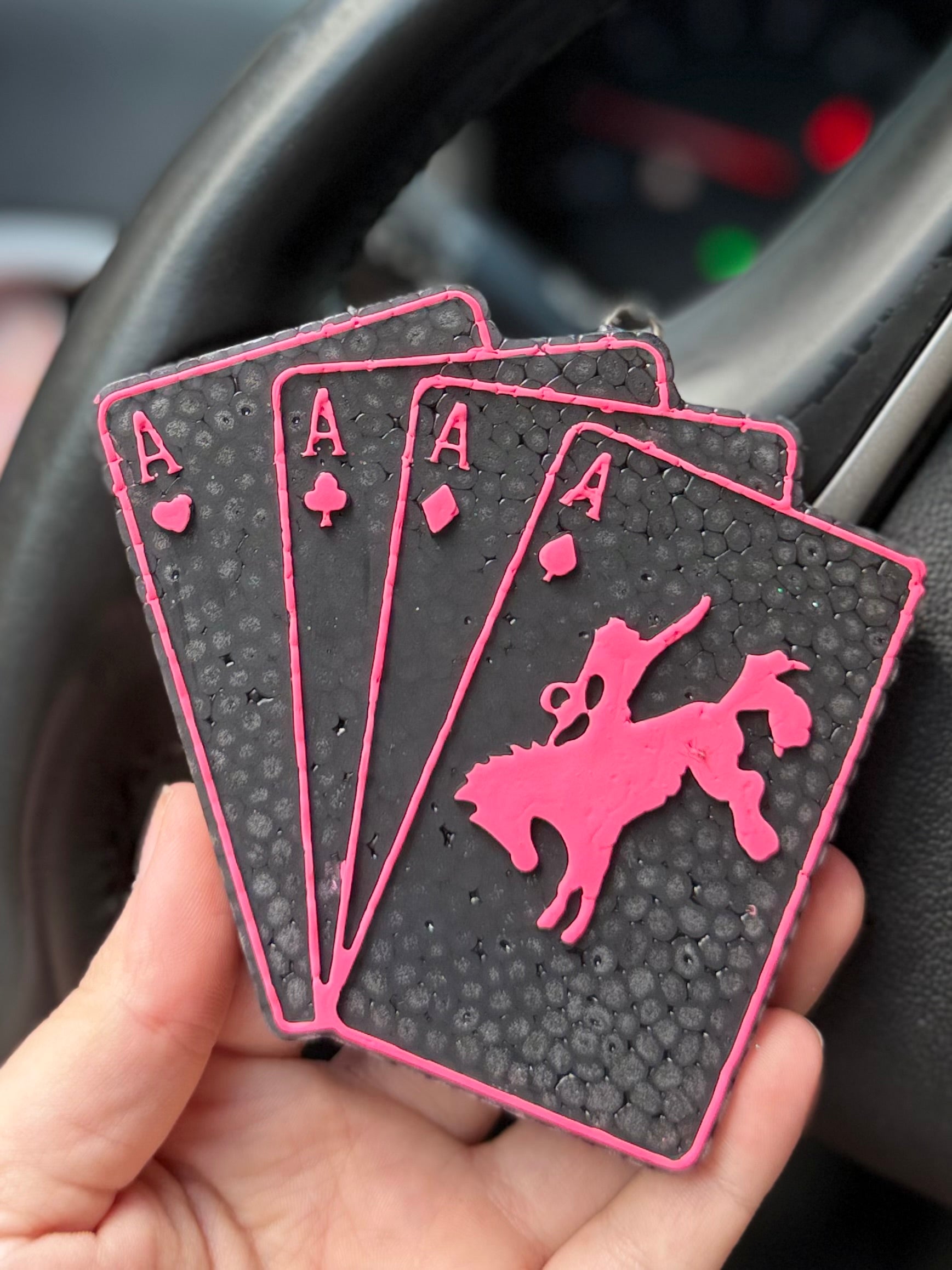 Cards Car Freshie