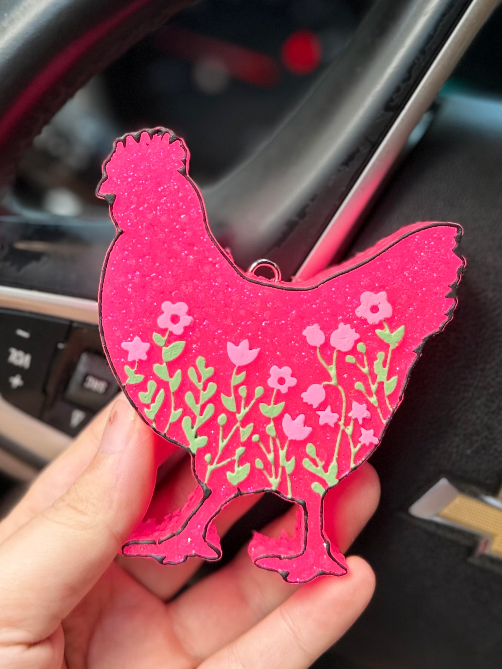 Chicken Car Freshie