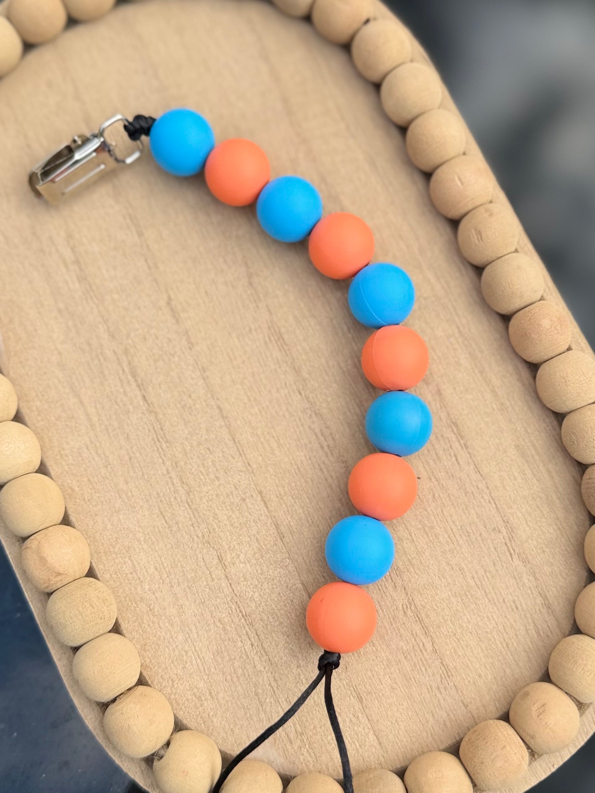Gators Pacifier Clip