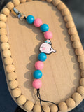 Whale Pacifier Clip