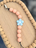 Flower Pacifier Clip