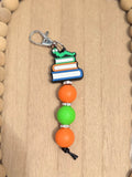 Book Worm Keychain