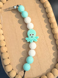 Octopus Pacifier Clip