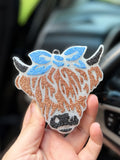Cow Car Freshie