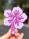 Hibiscus Car Freshie